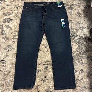 George Men's Dark Blue Straight Jeans